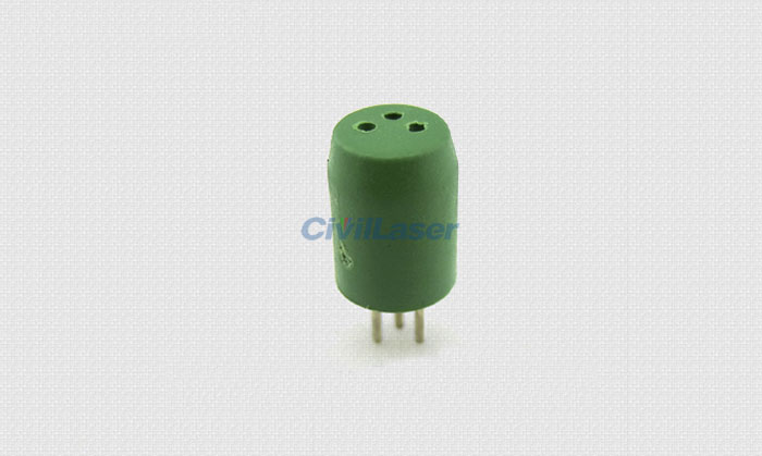 three pins laser diode test socket